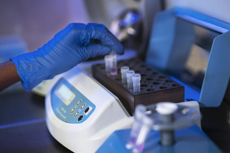 doctor performing medical research lab 1